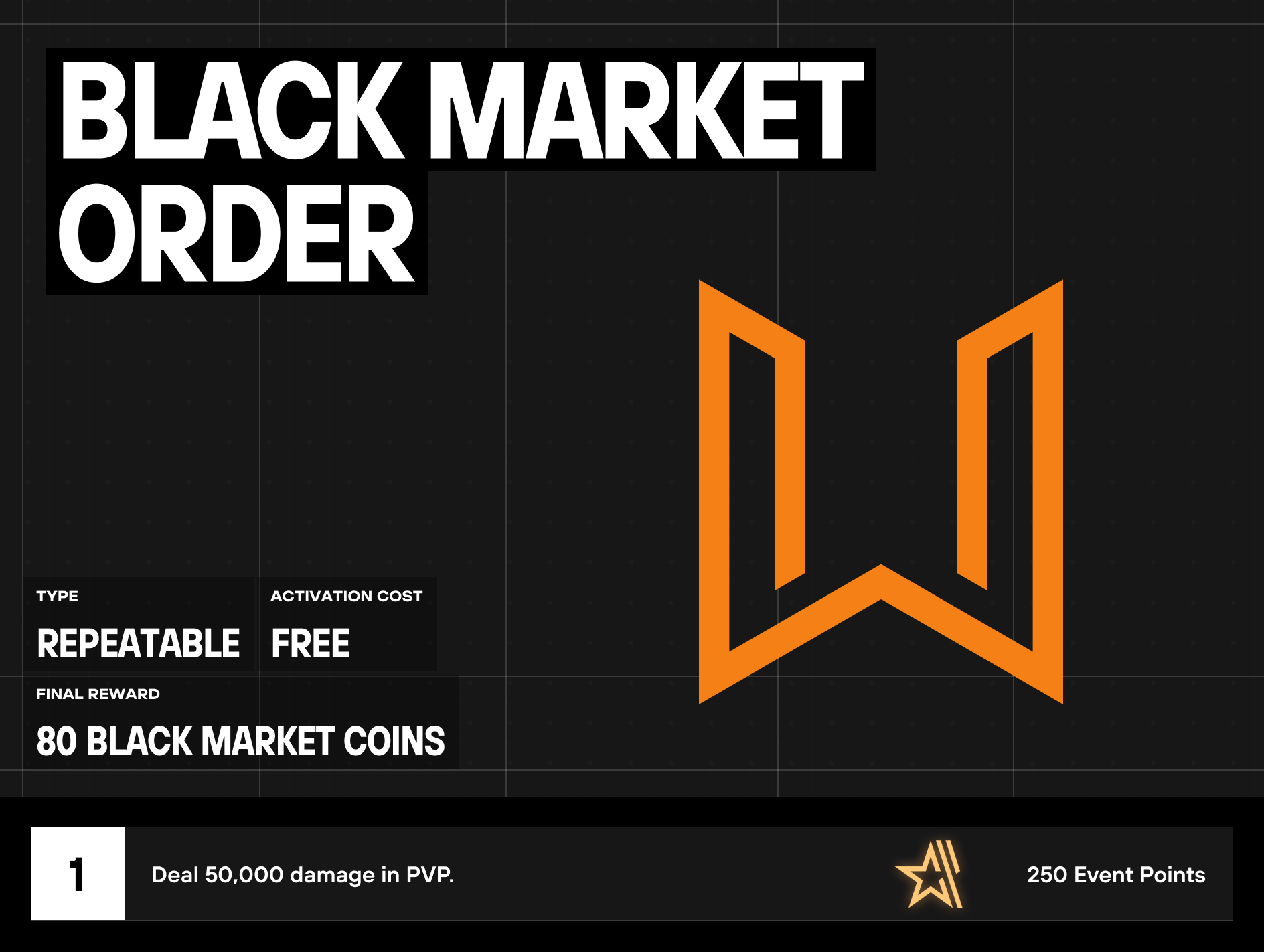 Black Market Order